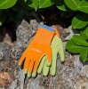 Briers Kids Junior Digger Green and Orange Gardening Gloves