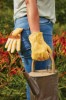 Briers Ultimate Golden Leather Gardening Gloves