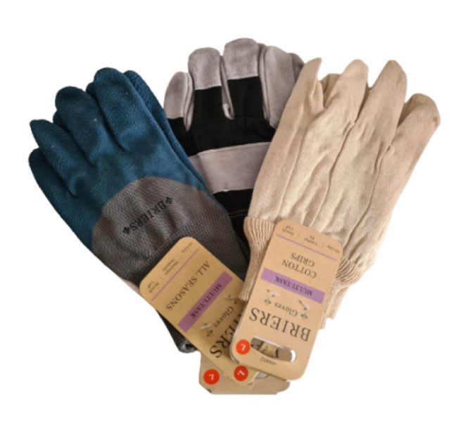 Briers Multi-Use Triple Pack Gardening Gloves - Picture 1 of 2