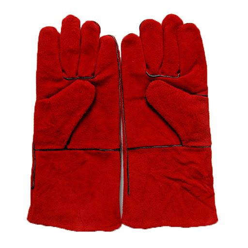 Delta Plus Leather Welders Welding Gauntlet Gloves